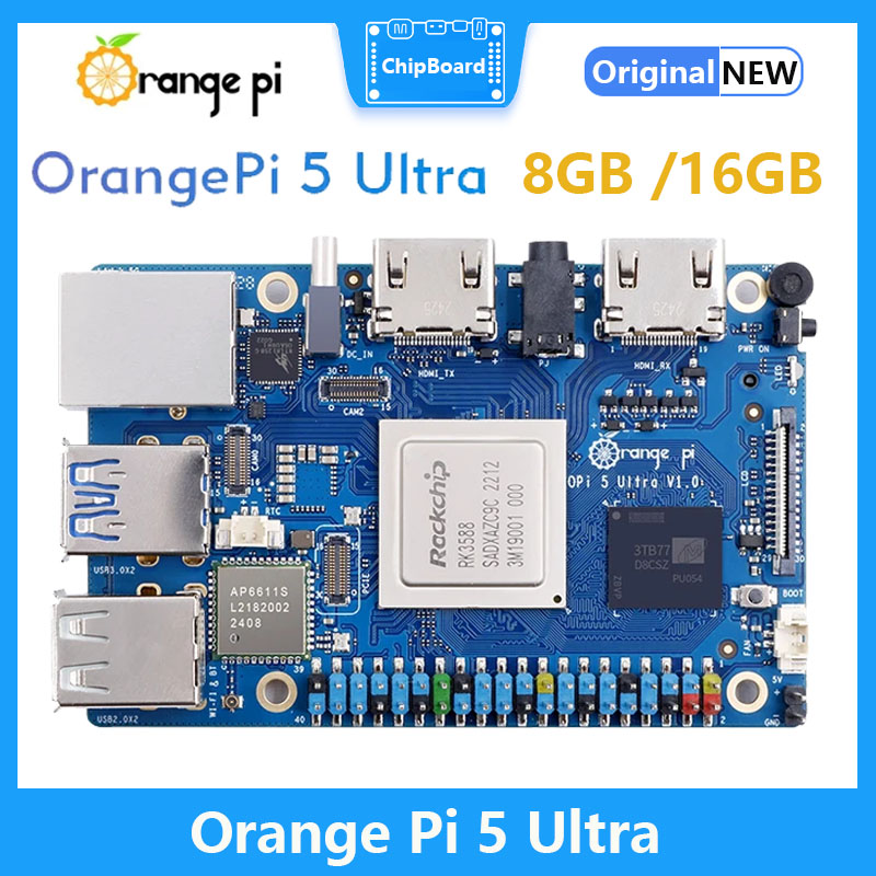 Radxa Rock 5B 16Gb - Oranje Pi 5 Ultra 8 GB/16